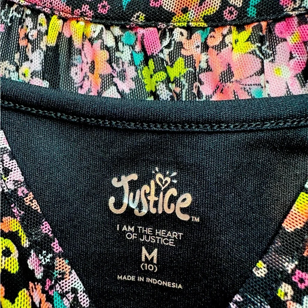 Justice Flutter Sleeve Blouse Ruffled Smocked Design